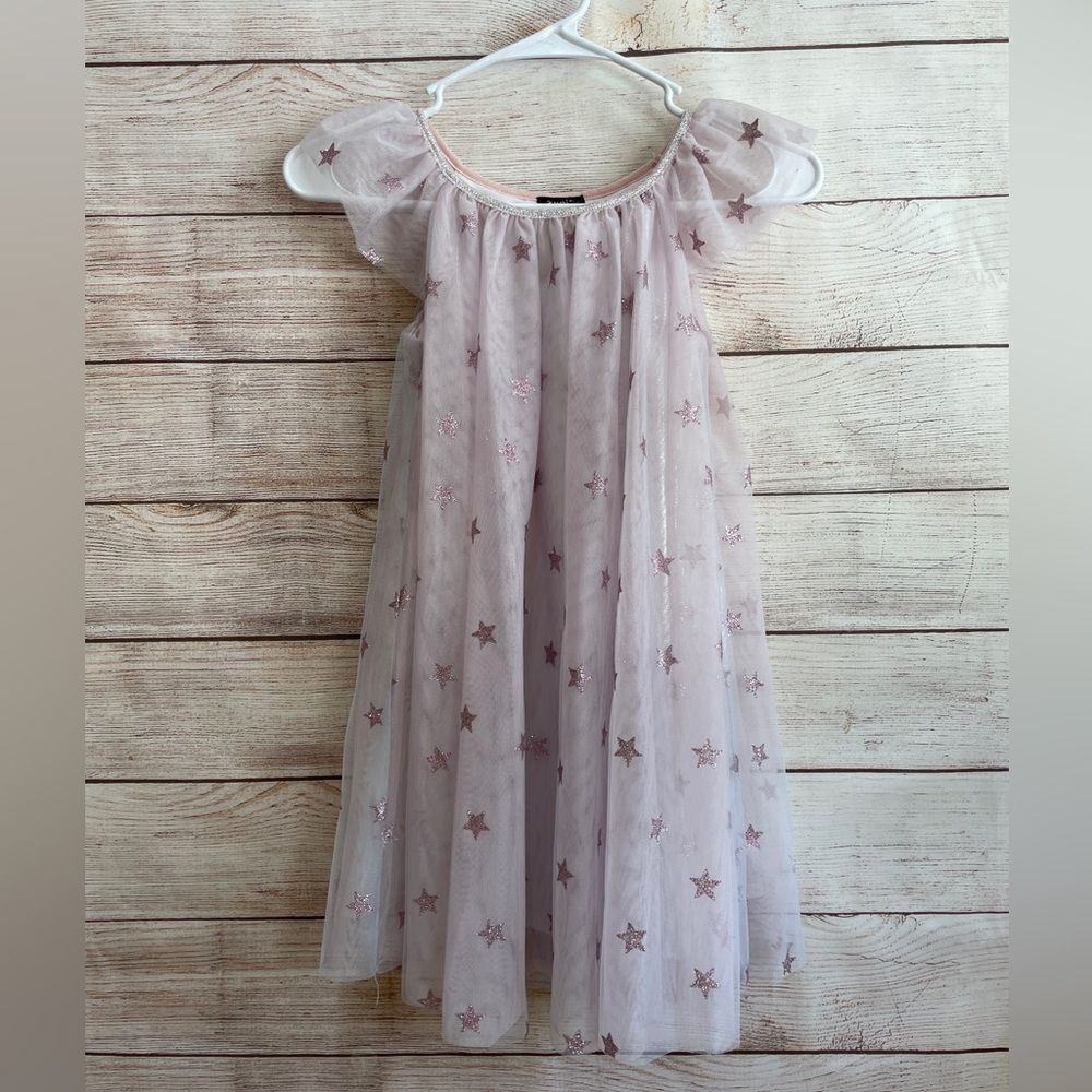 NEW WITH‎ TAGS ZUNIE PINK TULLE DRESS WITH SEQUIN STARS